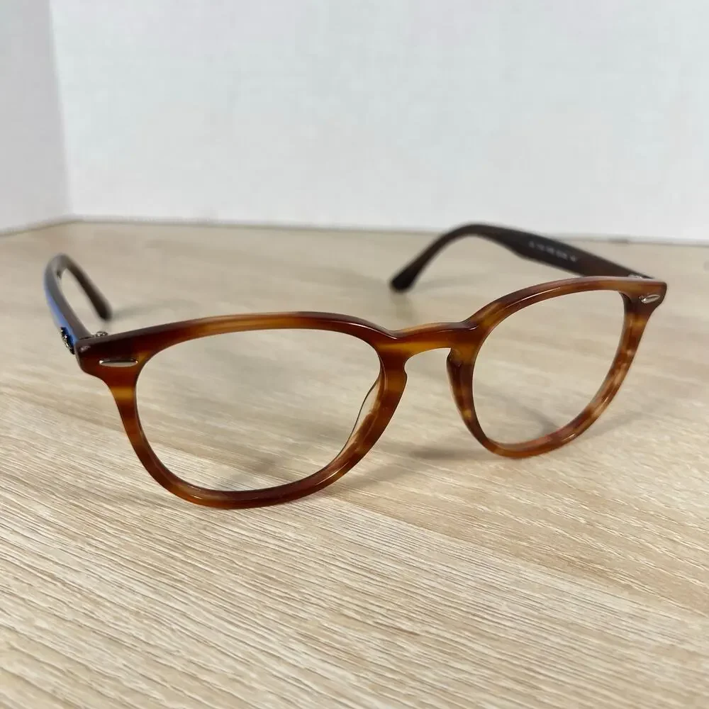 Ray-Ban RB7159 5799 Sunglasses FRAMES ONLY Striped Brown Blue 52-20-145